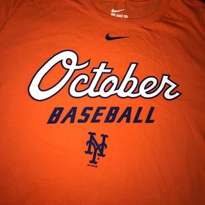 mets october baseball shirt